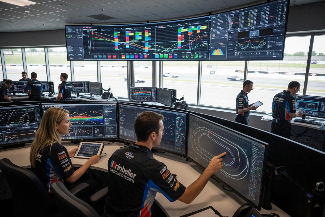 Professional image illustrating Understanding Nascar Race Analysis