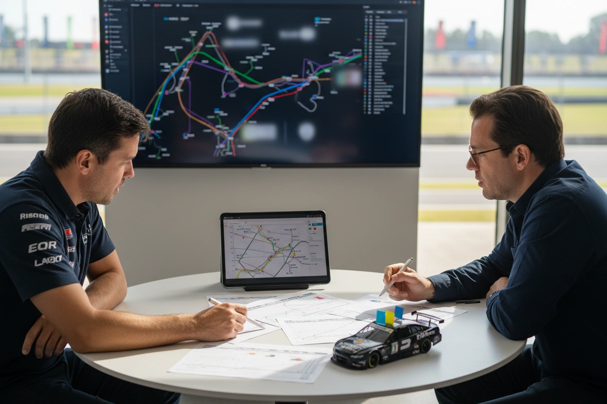 Professional image illustrating Race Day Recaps: Learning from the Latest Events