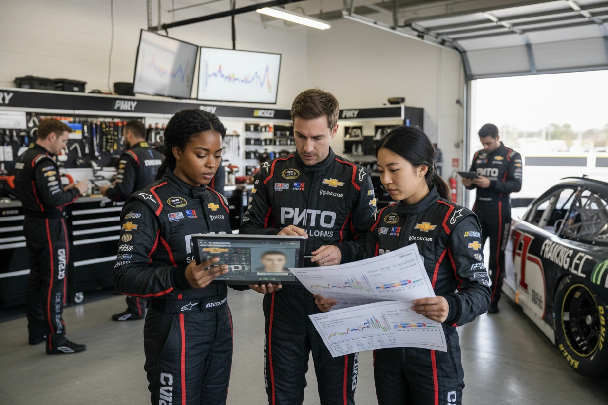 Professional image illustrating Understanding NASCAR Driver Profiles