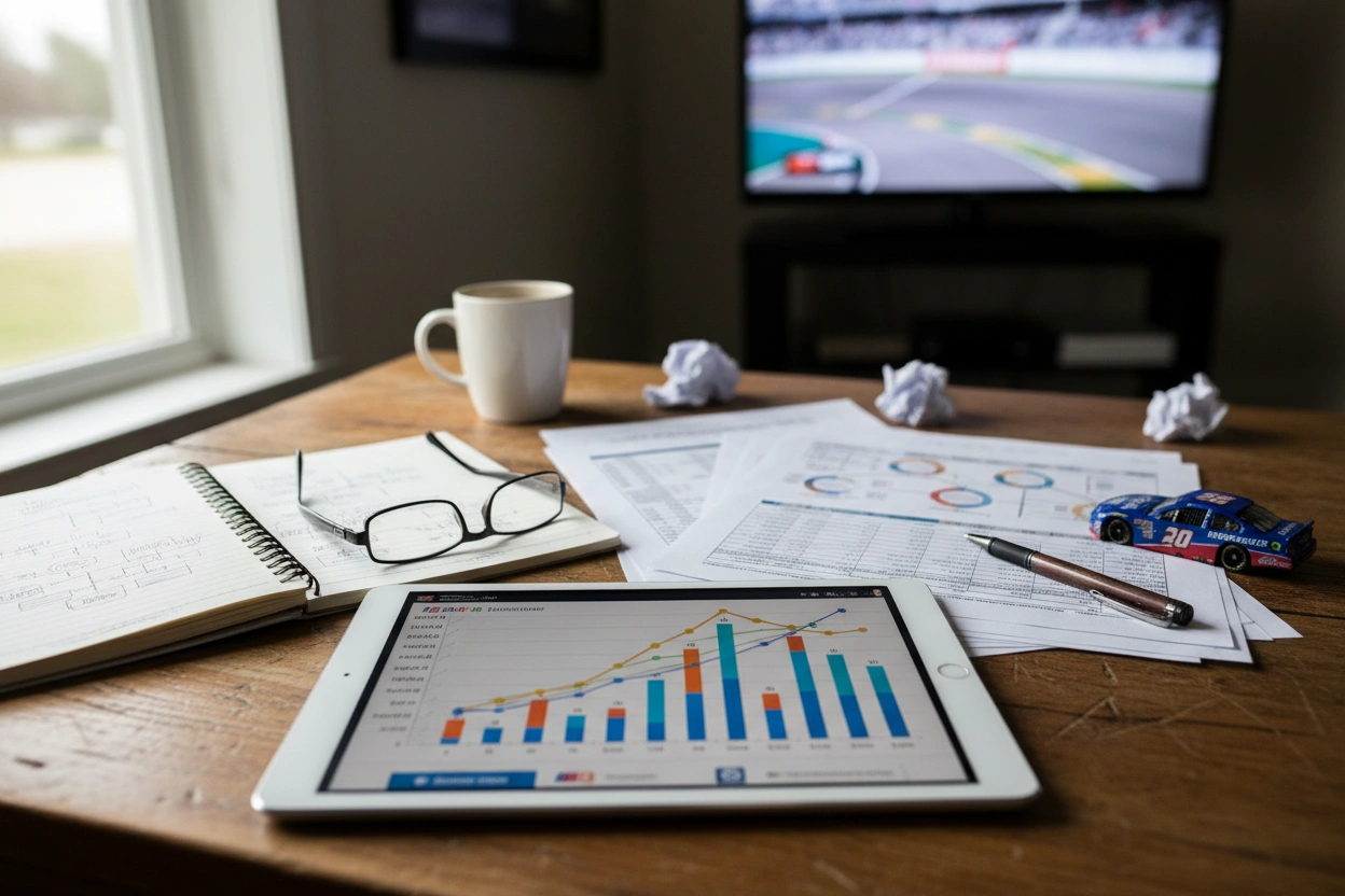 Professional image illustrating Analyzing Nascar Race Results