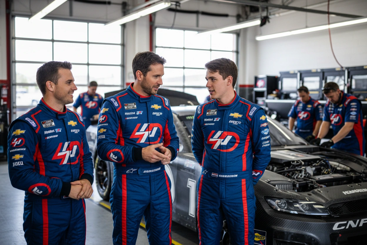 Professional image illustrating The Significance of Team Affiliations in NASCAR