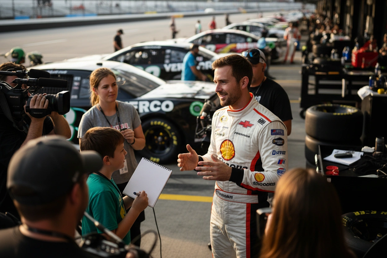 Professional image illustrating The Importance of NASCAR Driver Profiles