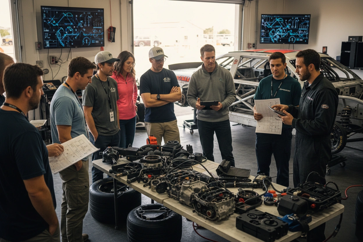 Professional image illustrating Common Misconceptions About Driver Performance